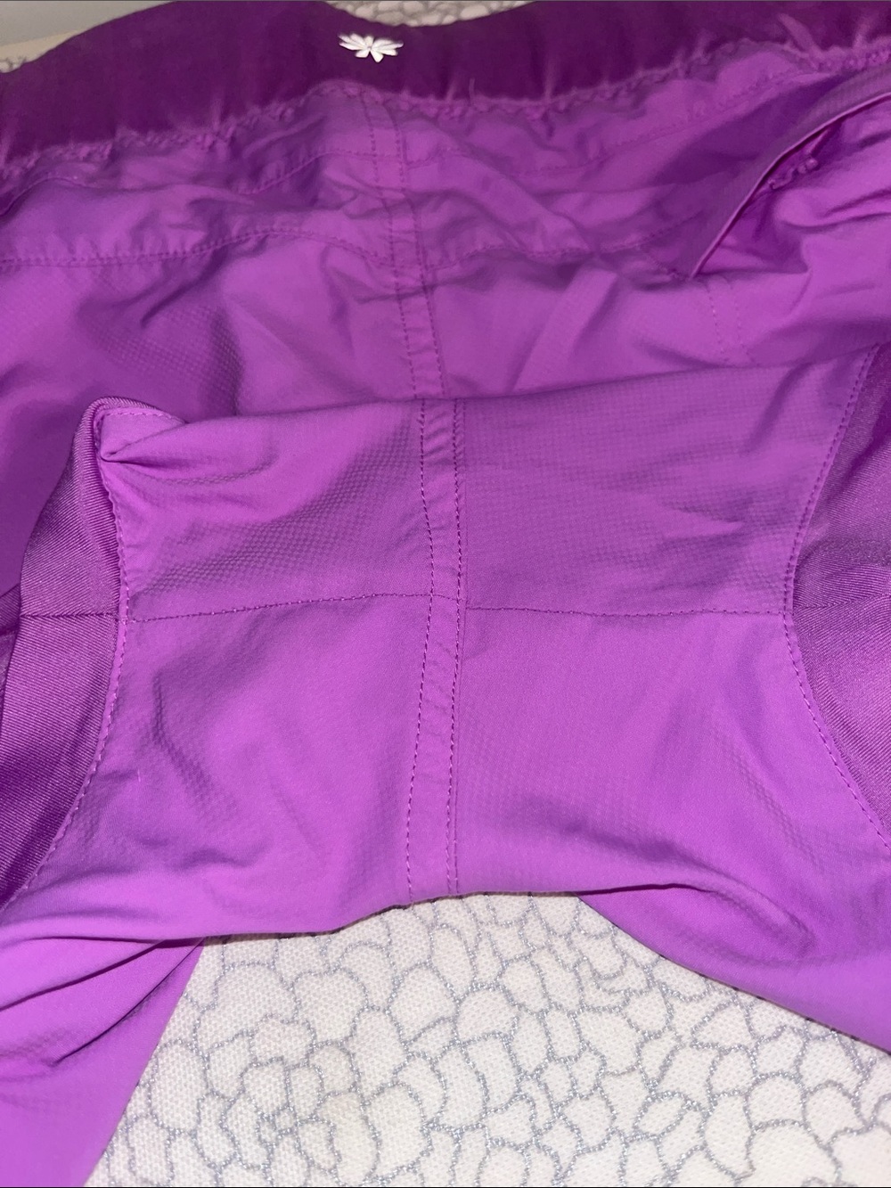 Athleta Purple Women's Athletic Shorts - Picture 9 of 11
